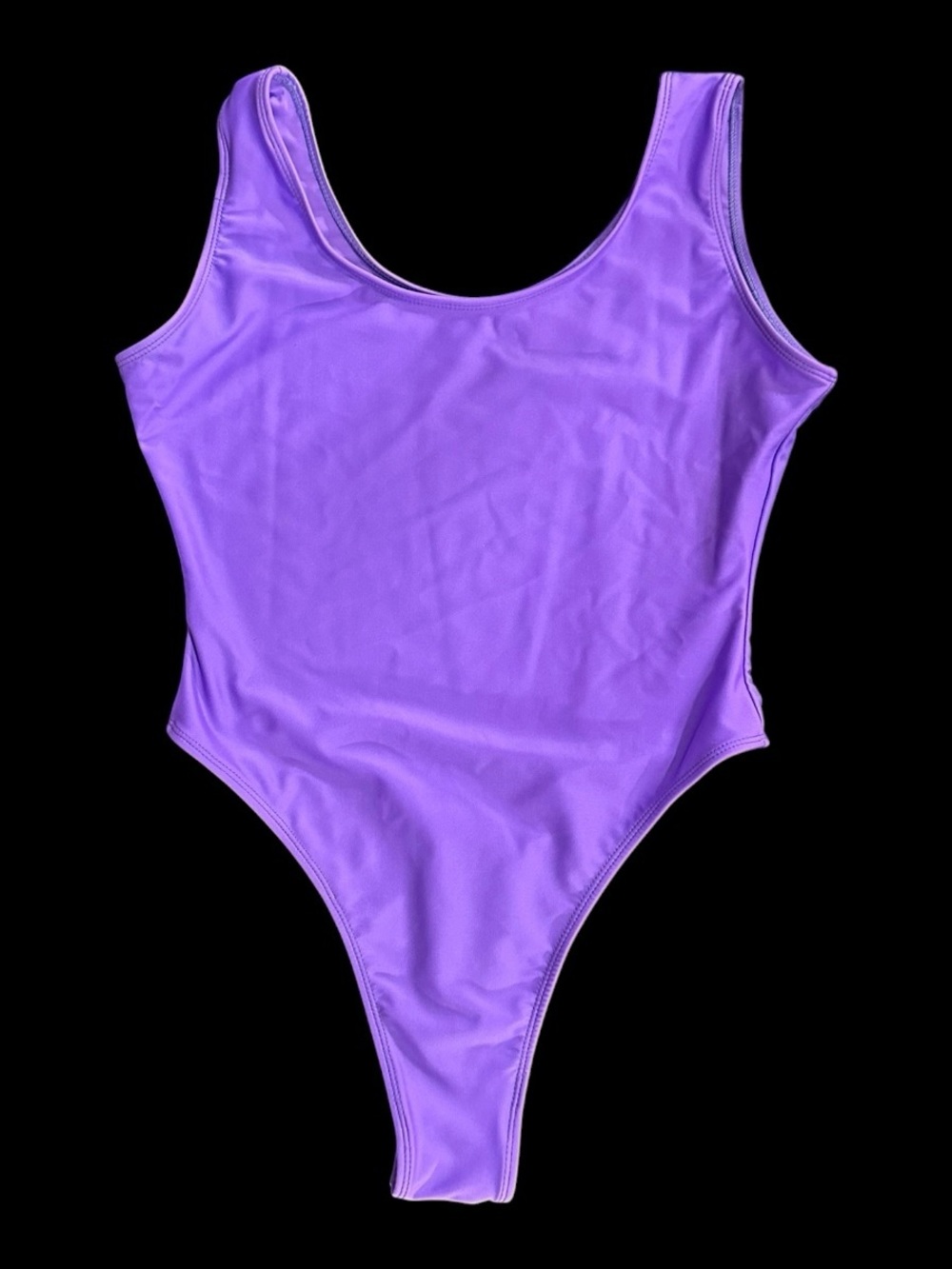 Kids Purple One-Piece Swimsuit
